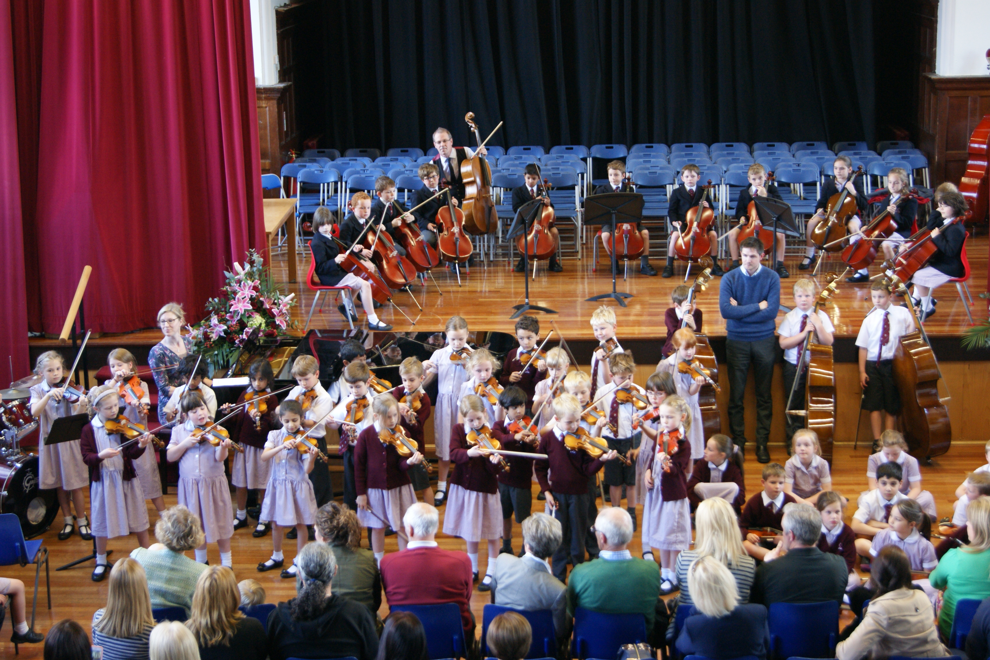 7th May 2015, Year 3 Strings Concert in Routh Hall