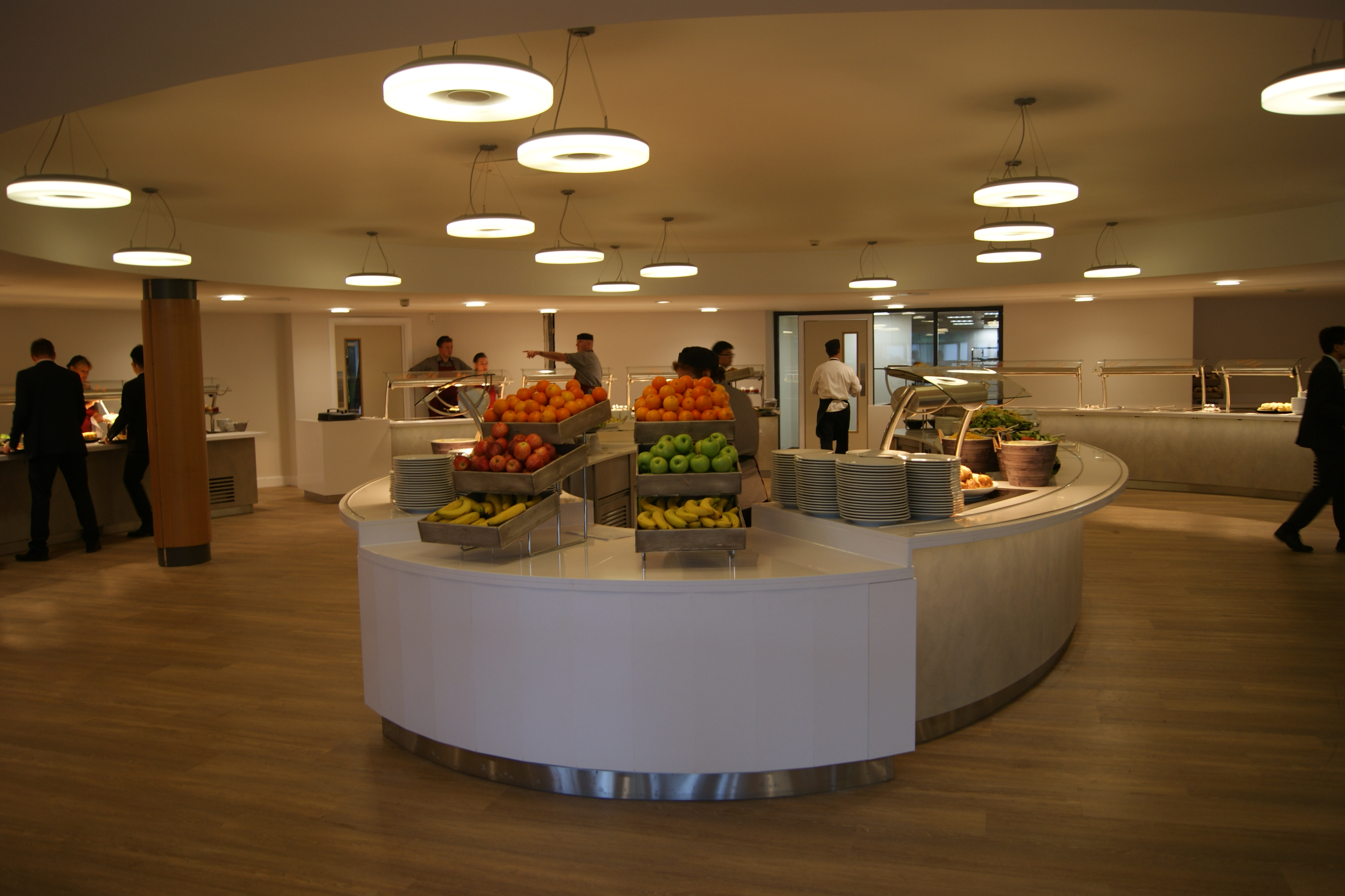 The Senior School Dining Hall which opened after refurbishment in September 2015