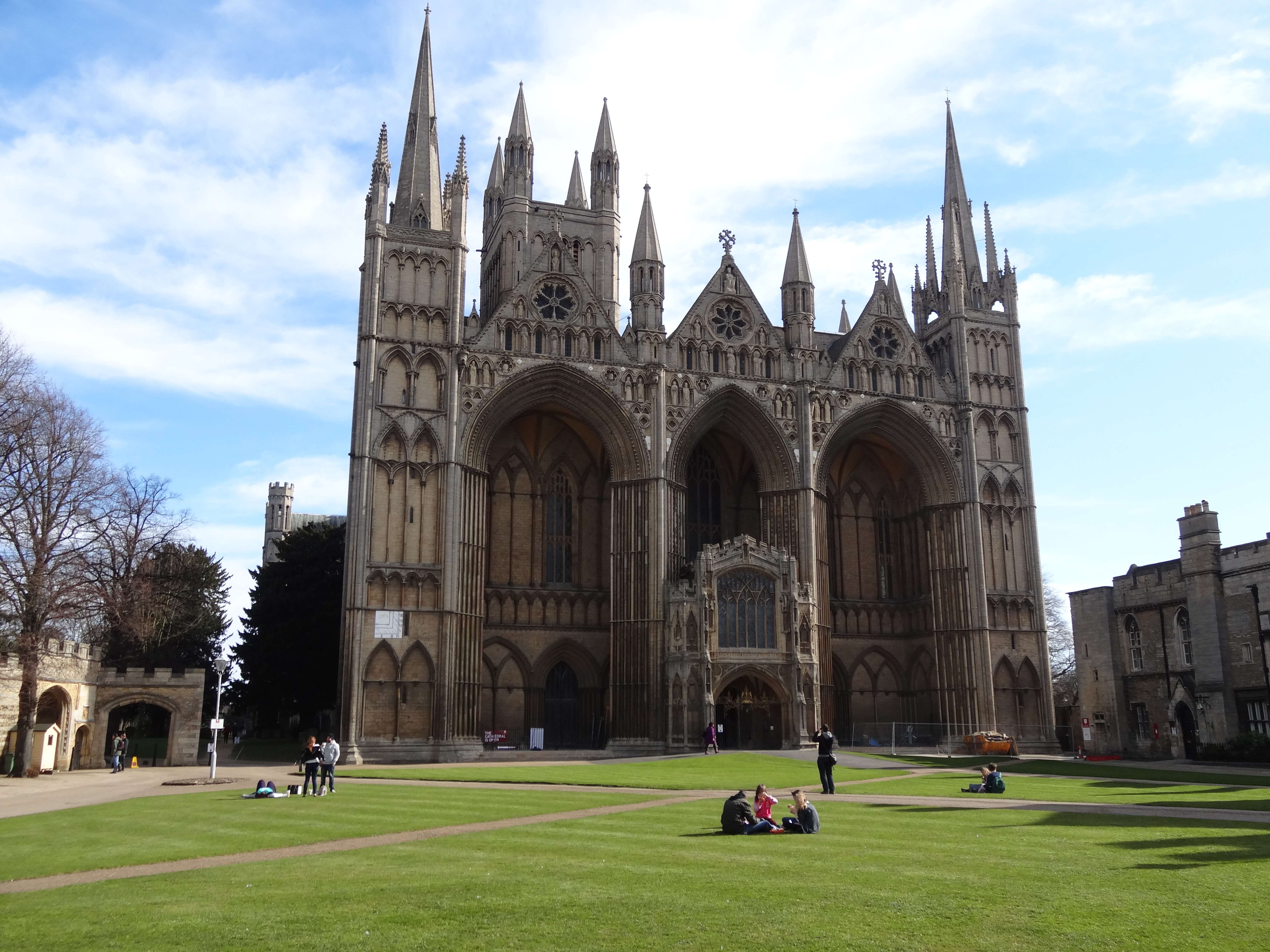 Evensong with the Chapel Choir at Peterborough Cathedral, 7th March 2015