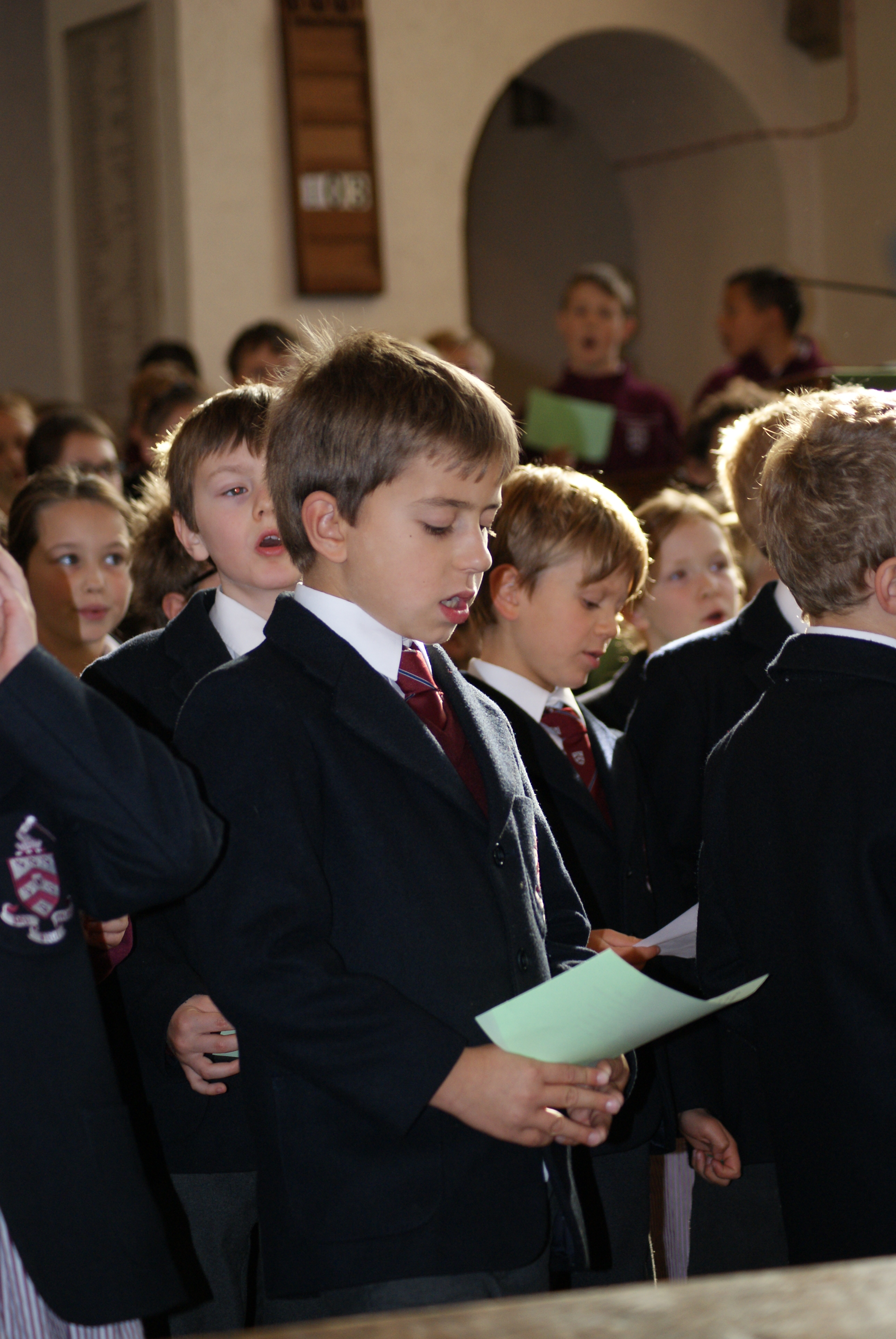 Over 100 voices from all of the Prep Choirs came together to record their carol