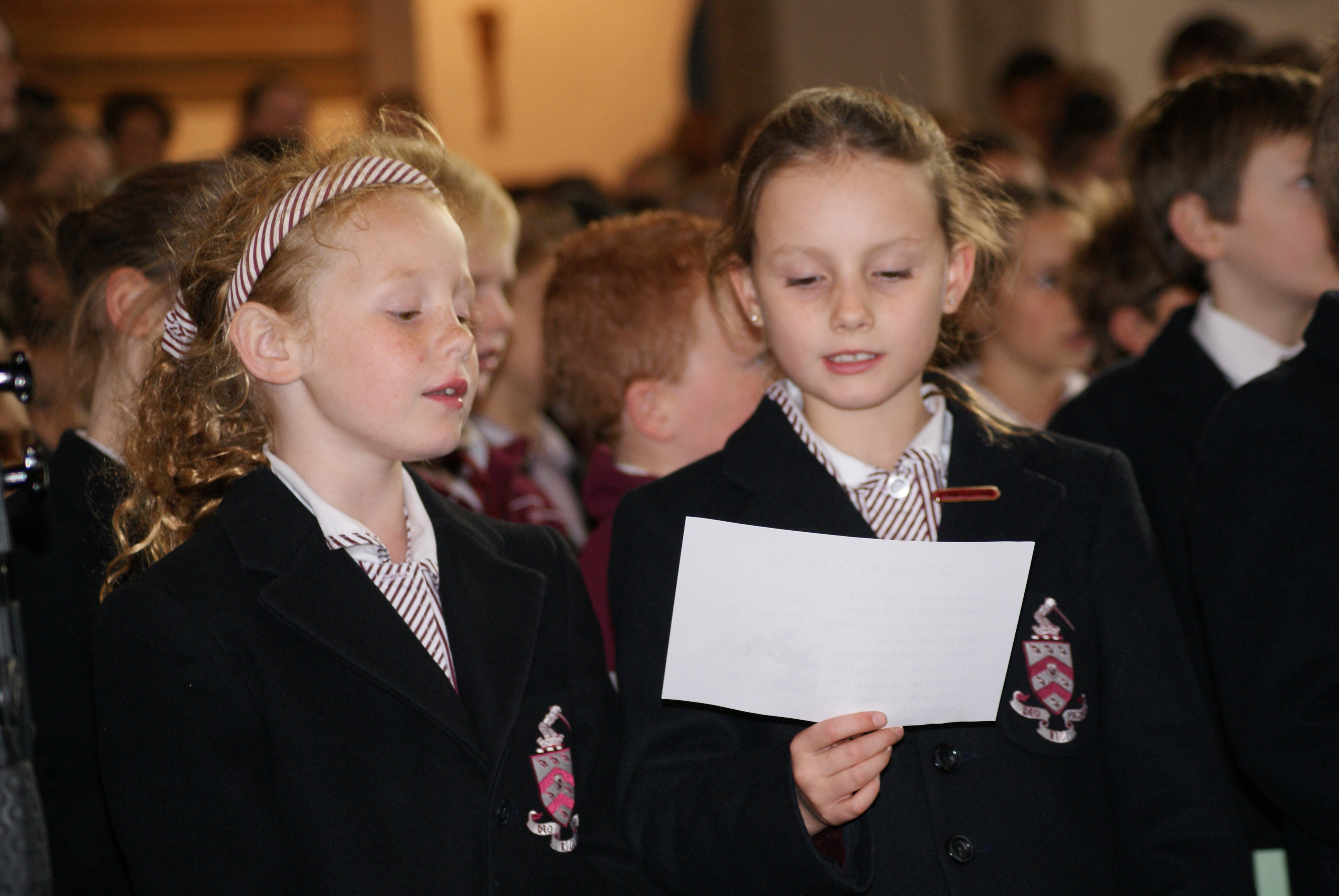 The Junior Choir (Years 3 and 4)