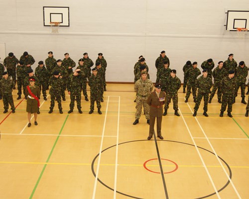 Recruits Pass-Off Parade December 2014