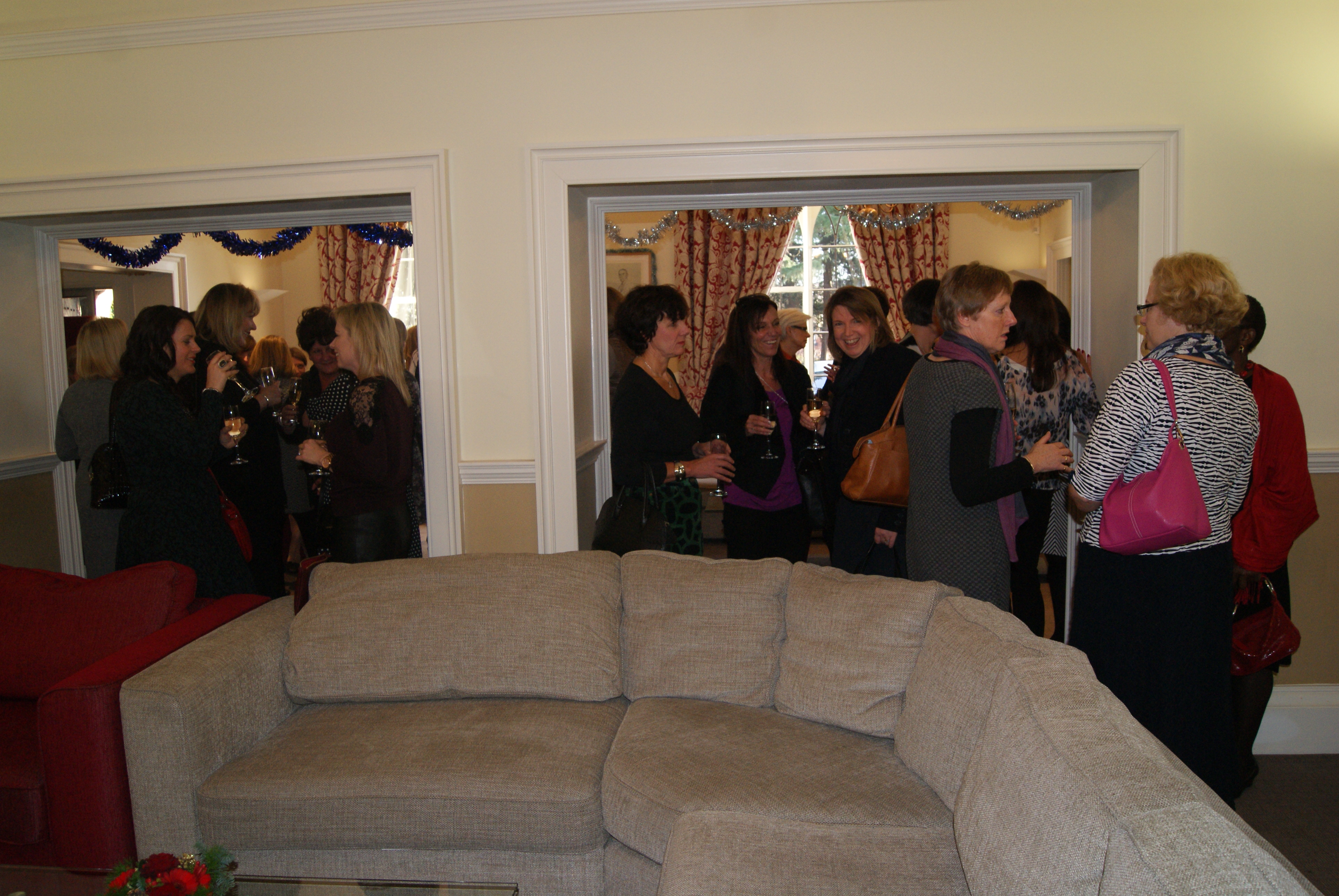 Festive Ladies' Lunch with Dr Carol Homden CBE, 6th December 2014