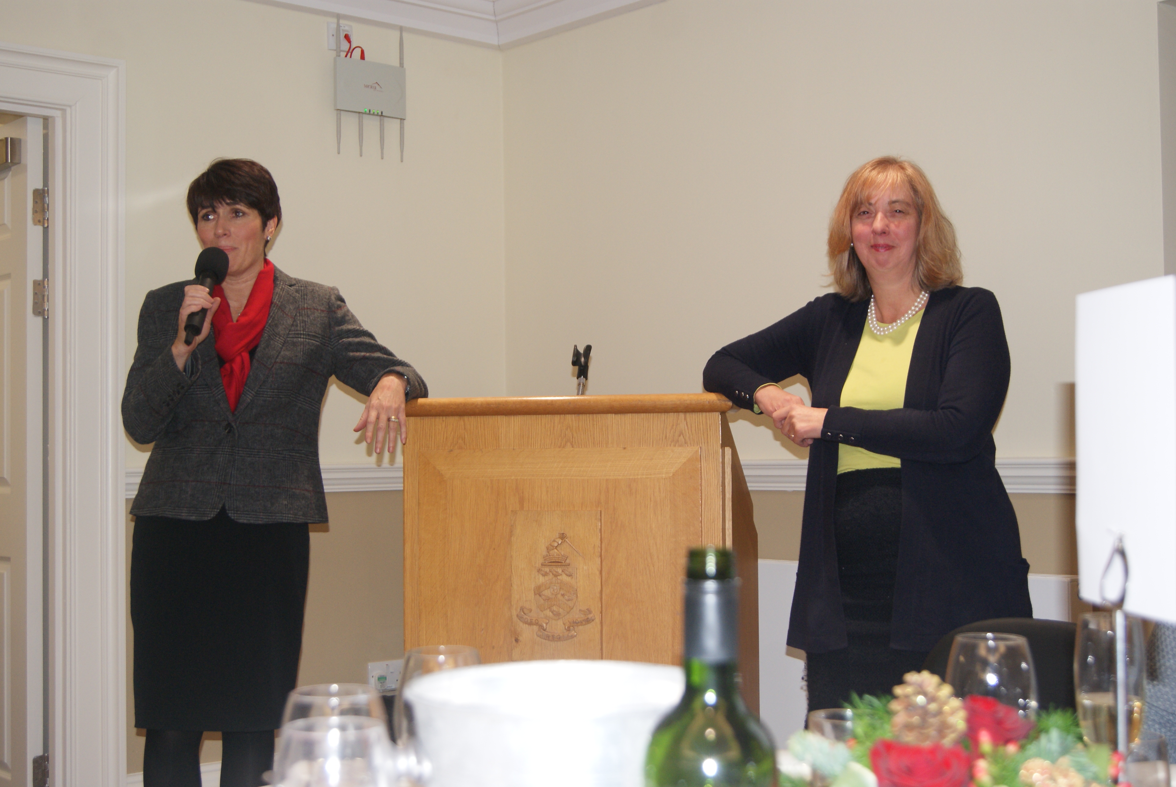Festive Ladies' Lunch with Dr Carol Homden CBE, 6th December 2014
