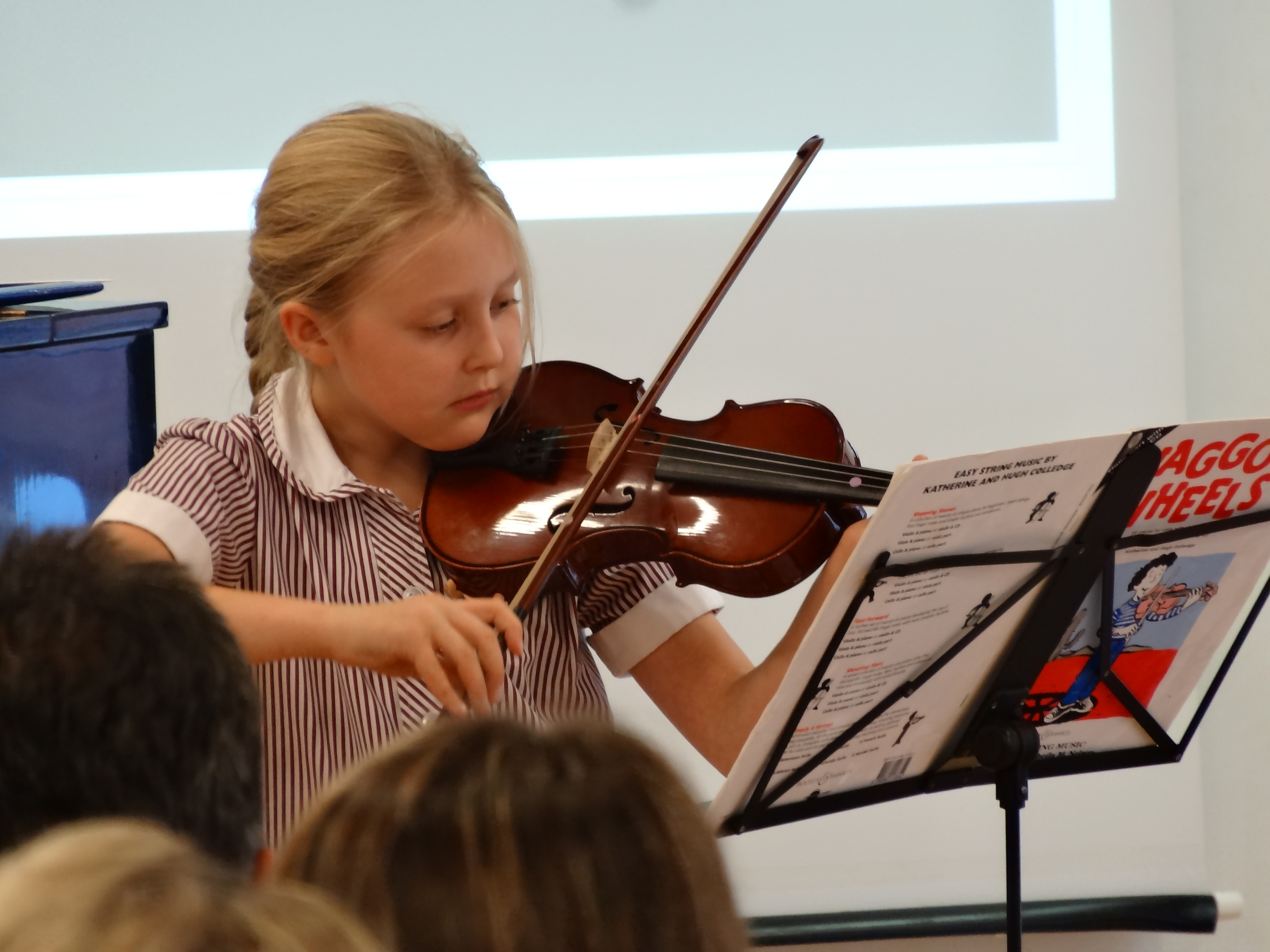 Years 3, 4 and 5 Lunchtime Concert - 10th October 2014