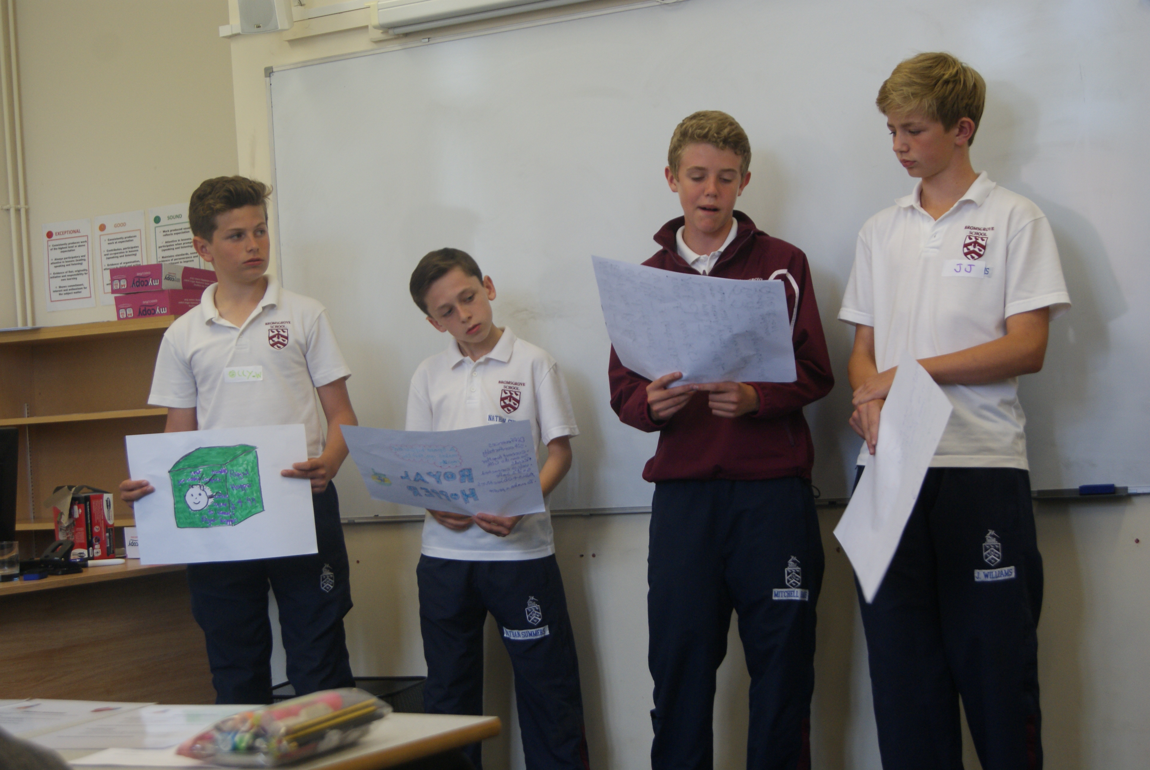 Year 8 Enterprise Day 2016: Dragon's Den Competition - Design your own Space Hopper