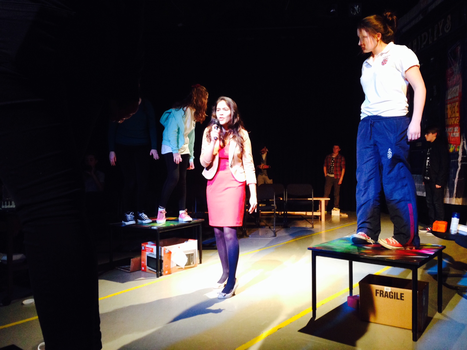 Fourth Form Play, The Accordion Shop, performed as part of the National Theatre Connections, February 2015